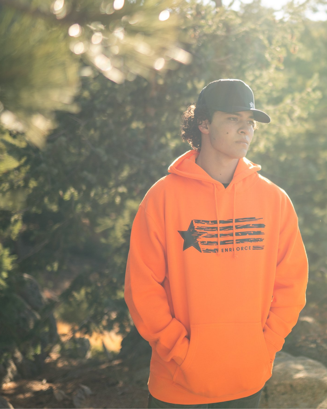 High-Viz Orange Hoodie