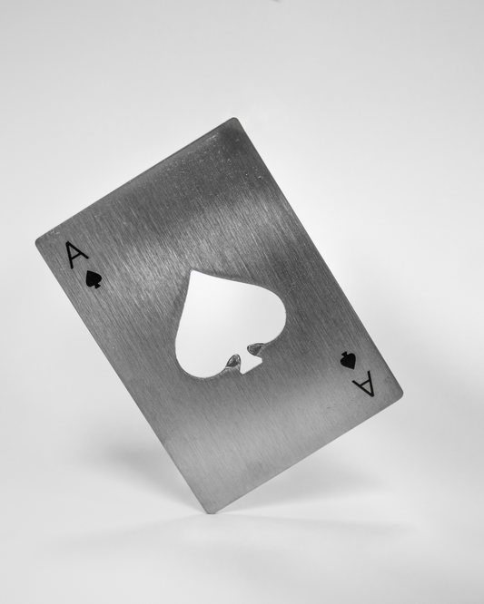 Ace of Spades Bottle Opener