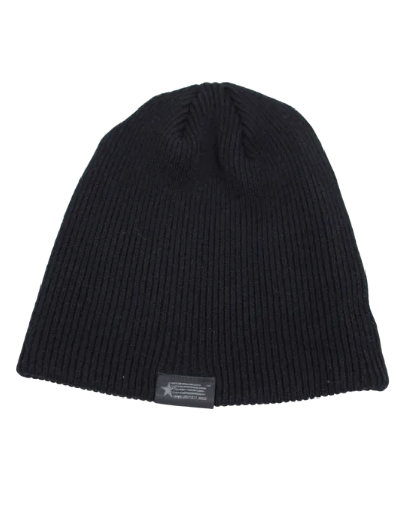 Premium Black Beanie (4706912731218)