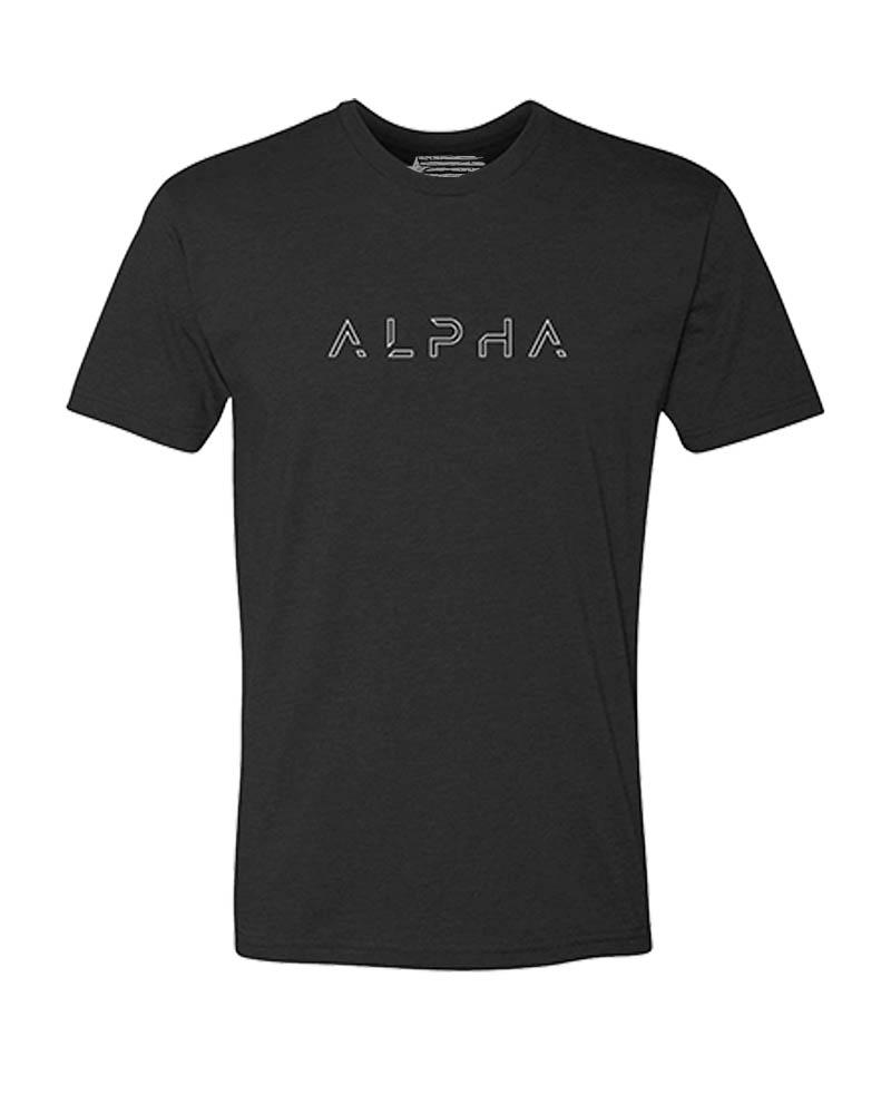 Black Alpha - Tee (4948287127634)