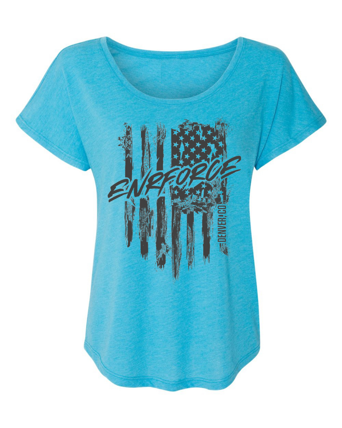 Ladies Liberty Tee - Turquoise