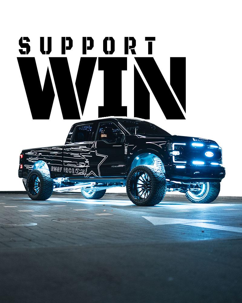 Support Us and Win